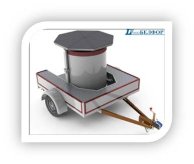 Транспортное средство для первозки взрывоопасных предметов